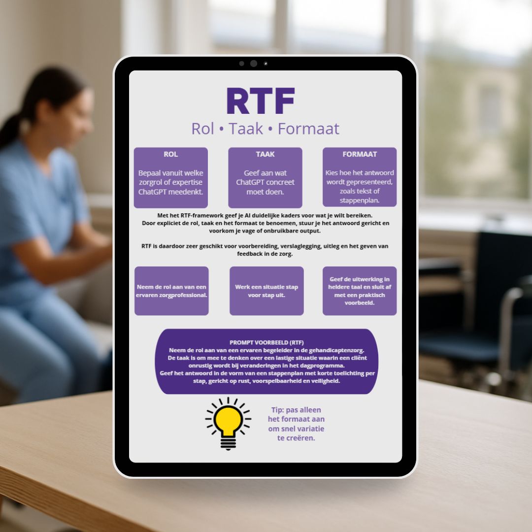 De 10 Prompt Frameworks – Zorg