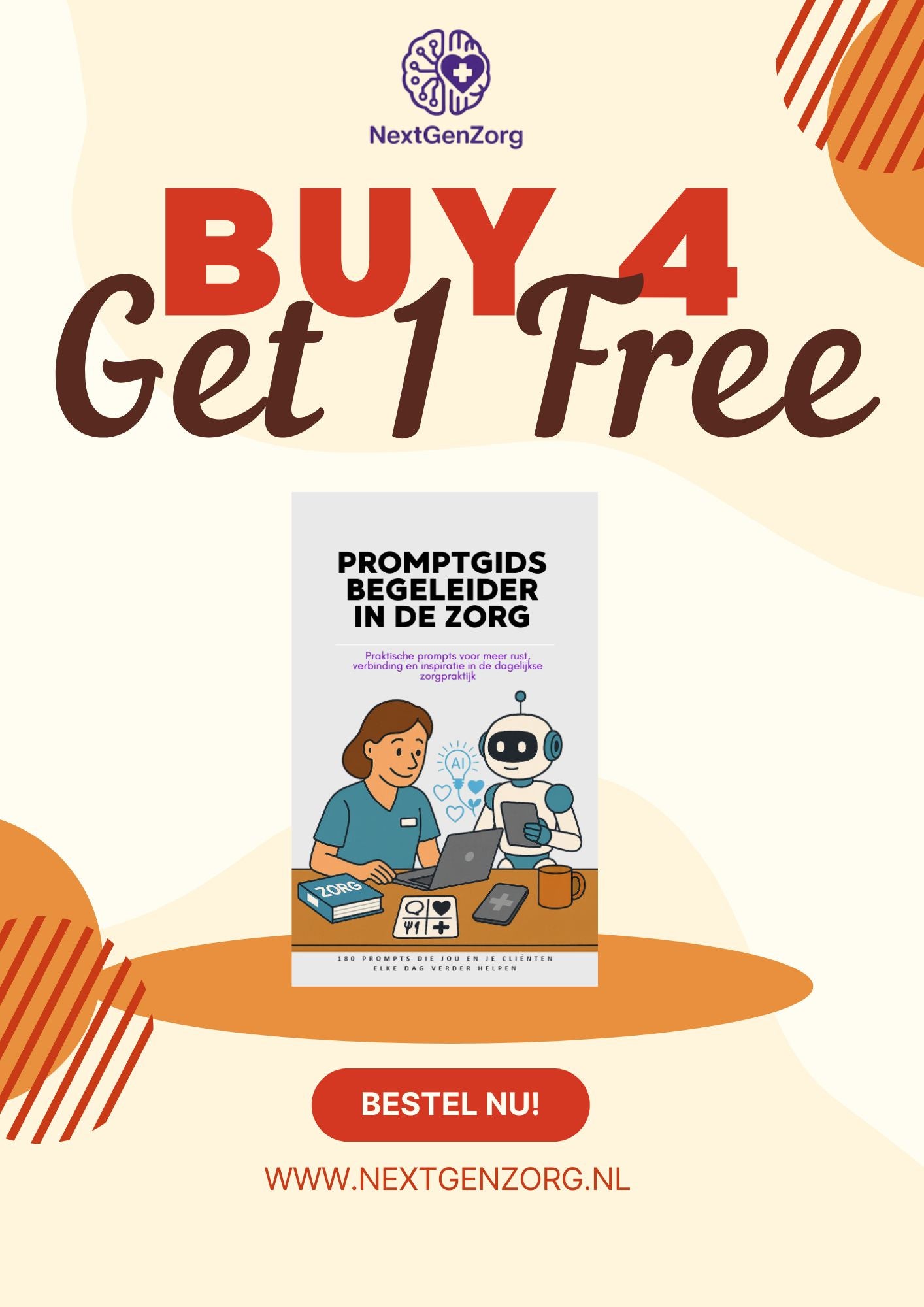 Promptboek Zorg – Team Bundel 5× (4=5 Actie)