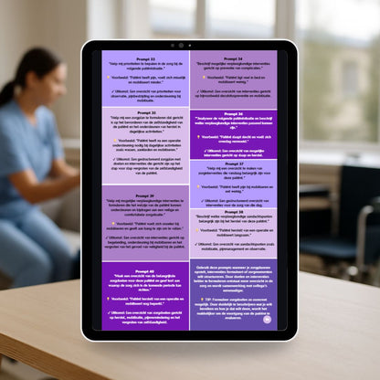 Promptboek Verpleegkundige in de zorg E-guide