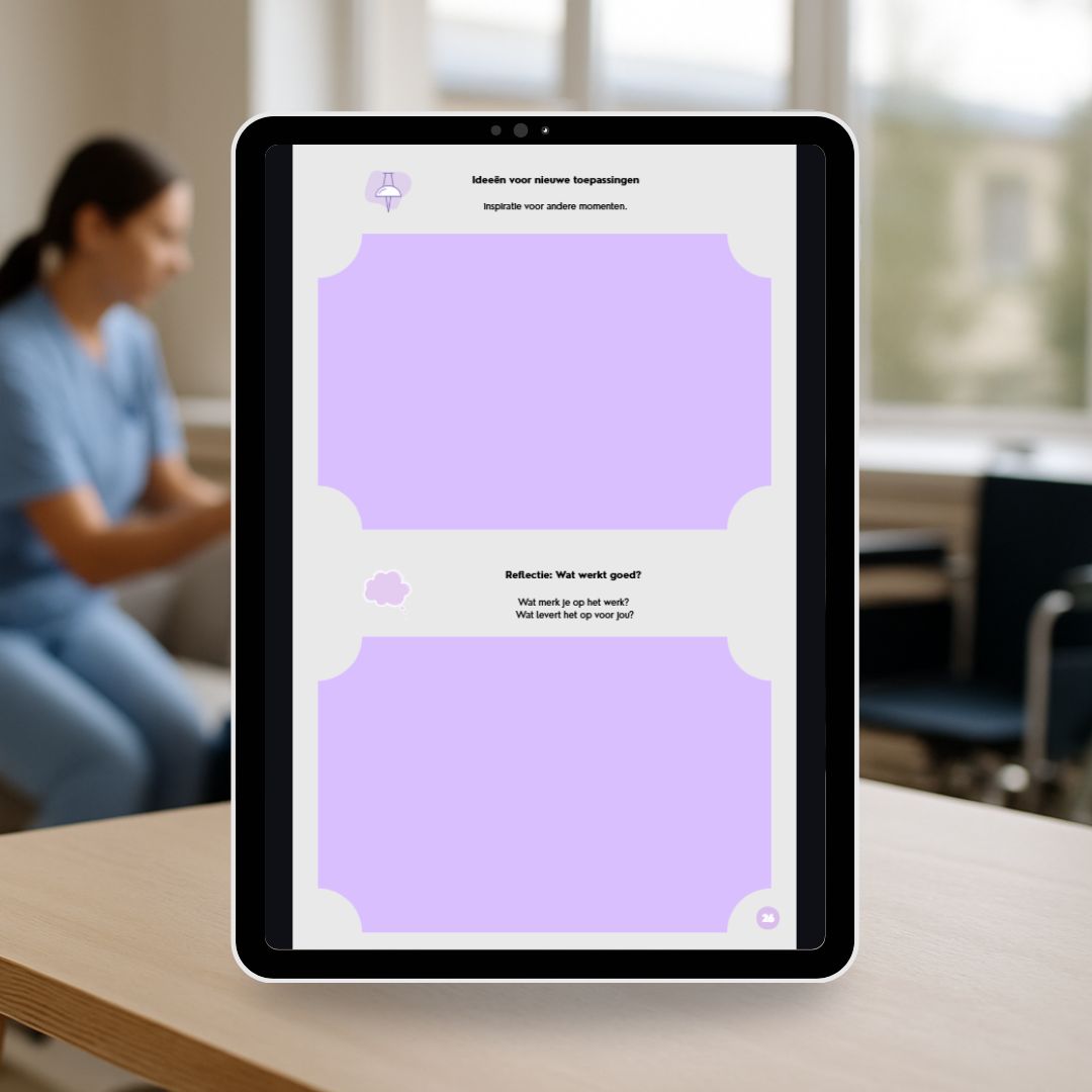 Promptboek Verpleegkundige in de zorg E-guide