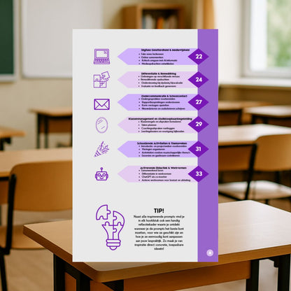 PRESALE Promptboek VO Onderwijs