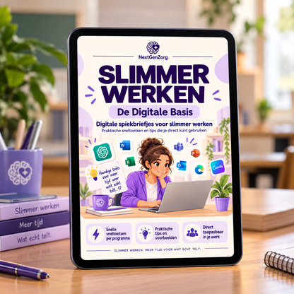 Slimmer Werken – De Digitale Basis | Digitale spiekbriefjes